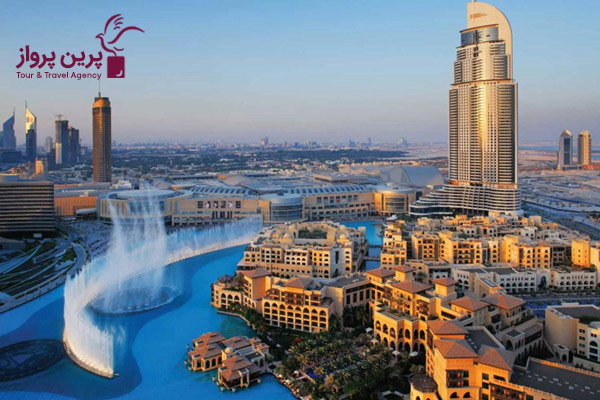 رقص و فواره های آب دبی