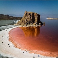 دریاچه ارومیه در پر آب ترین موقعیت خود در 10 سال گذشته.